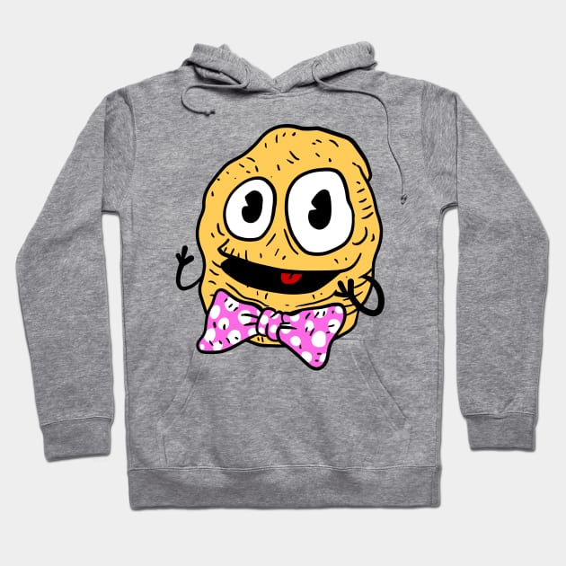 happy bow tie potato man. Hoodie by JJadx